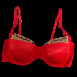 Victoria's Secret Red and Tan Bra
